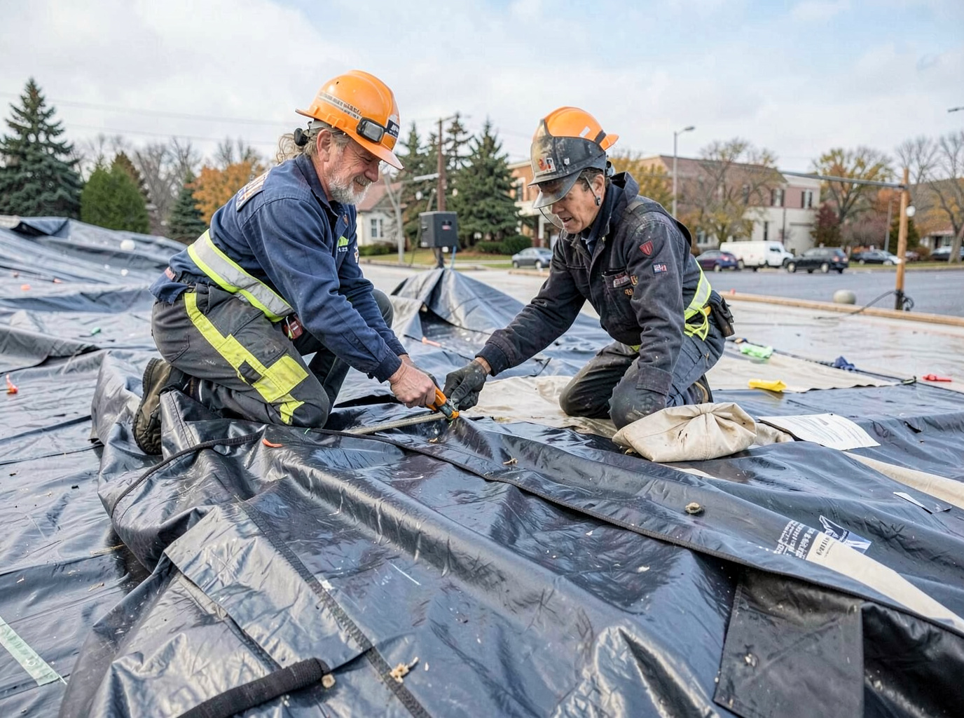 Emergency Roof Tarping in Sioux Falls